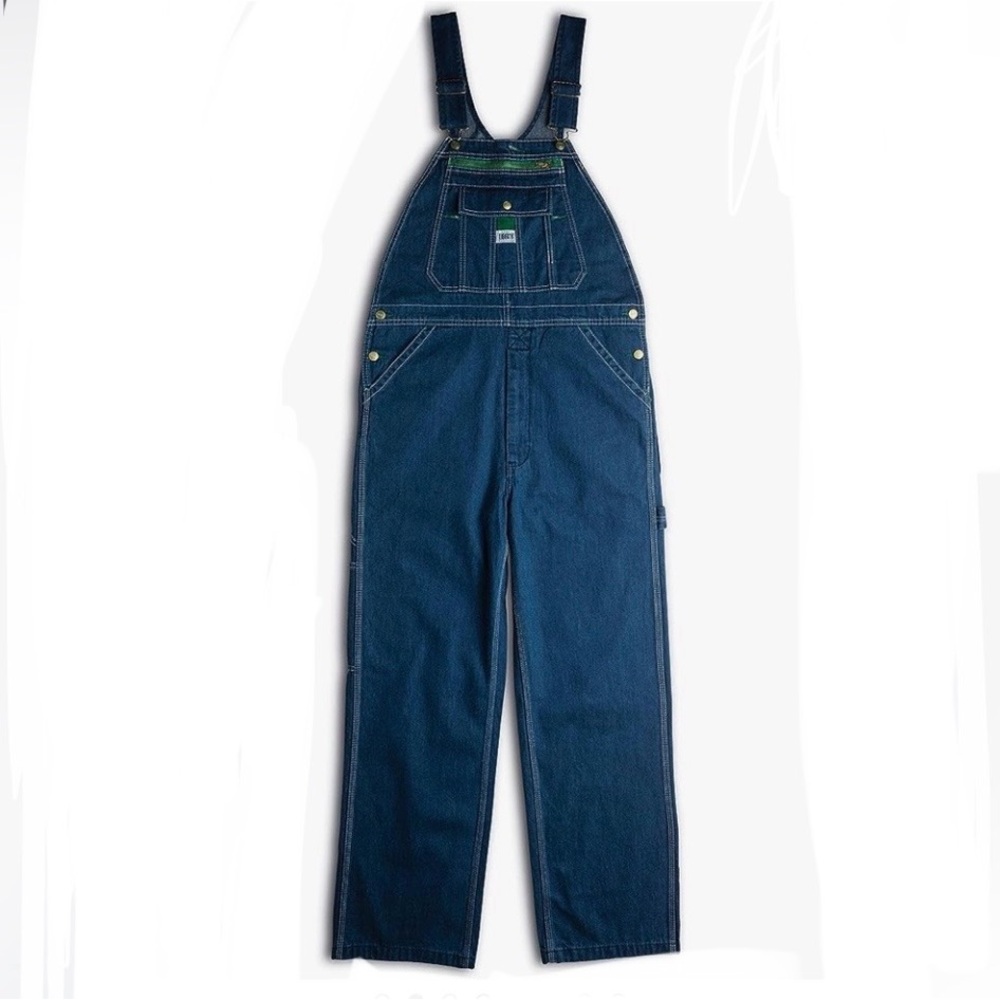 Vintage Liberty Bib Overalls Men Size 34Wx30L Denim 100% Cotton VGUC